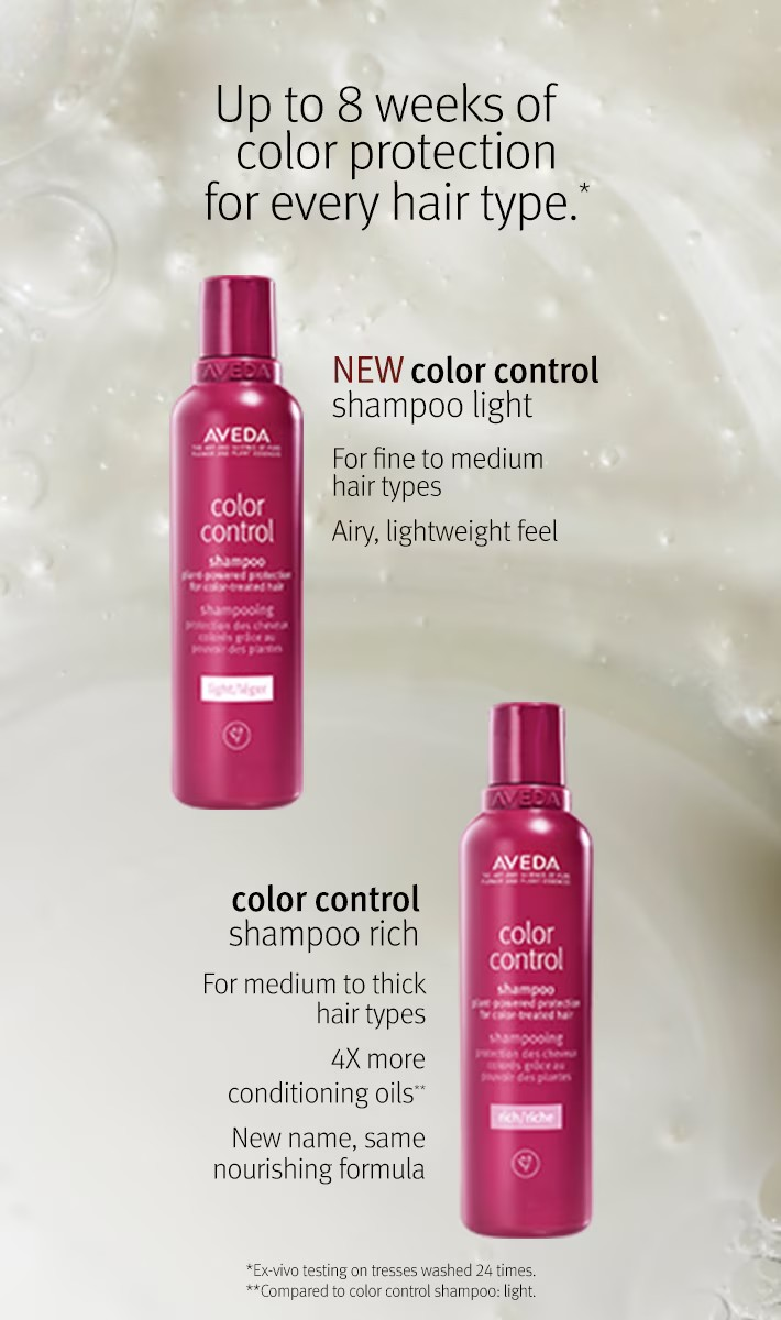 Aveda color control rich shampoo