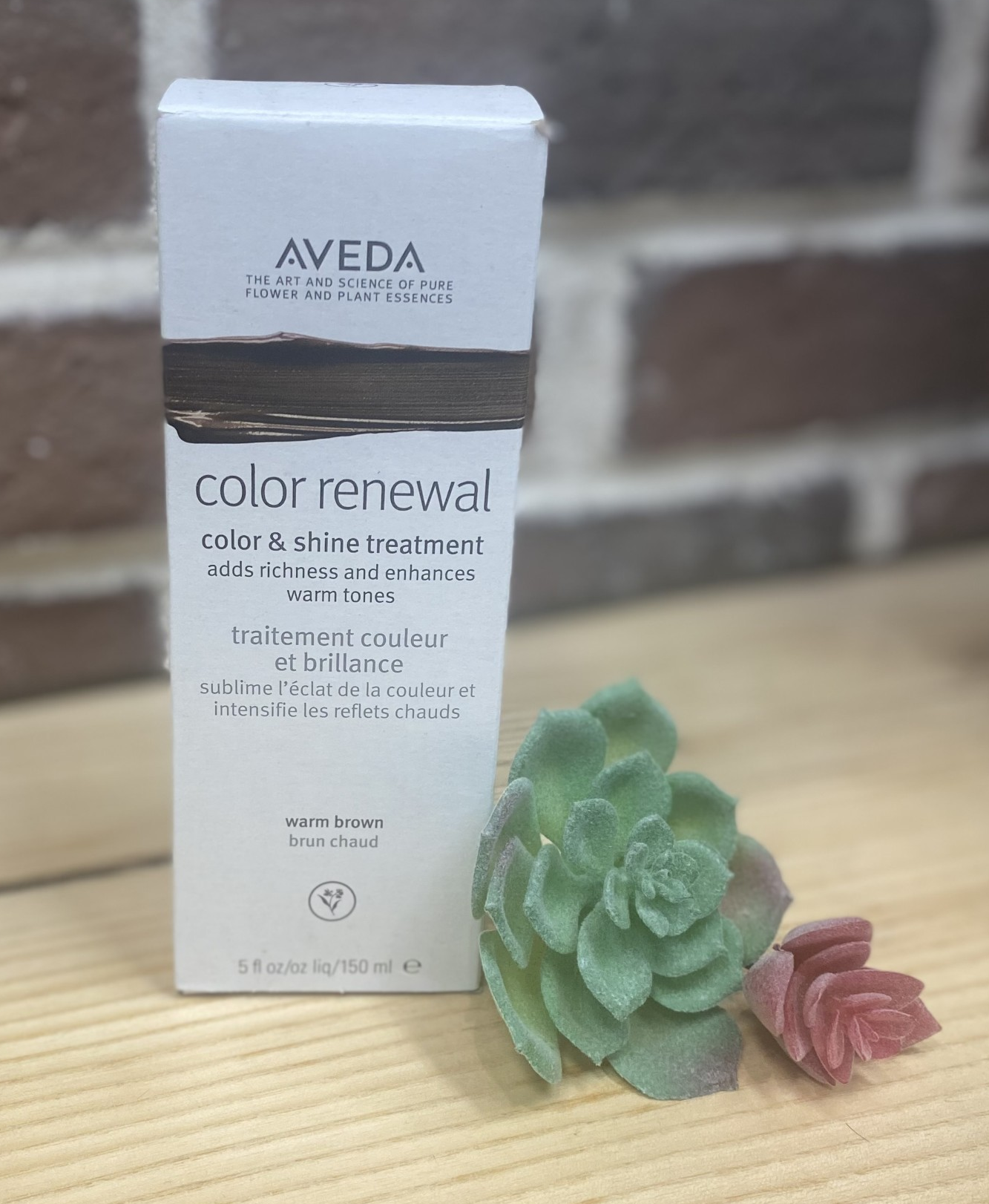 Aveda color renewal warm brown