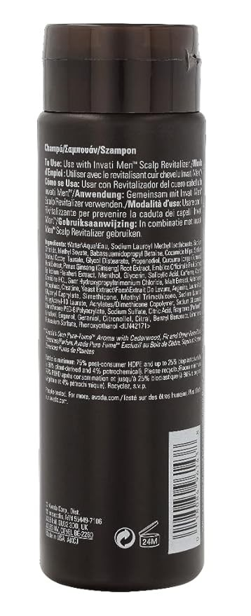 Aveda invati men nourishing exfoliating shampoo