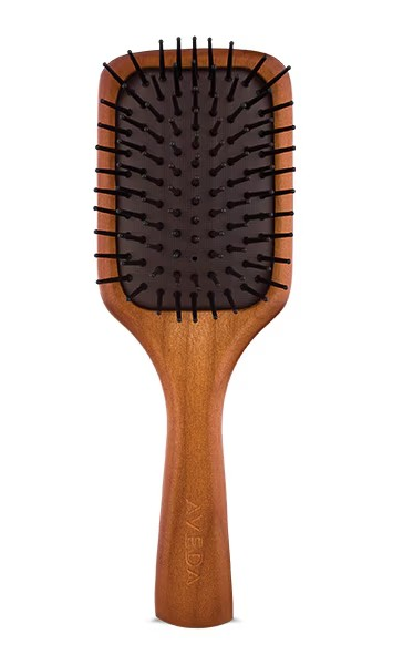 Aveda wooden mini paddle brush