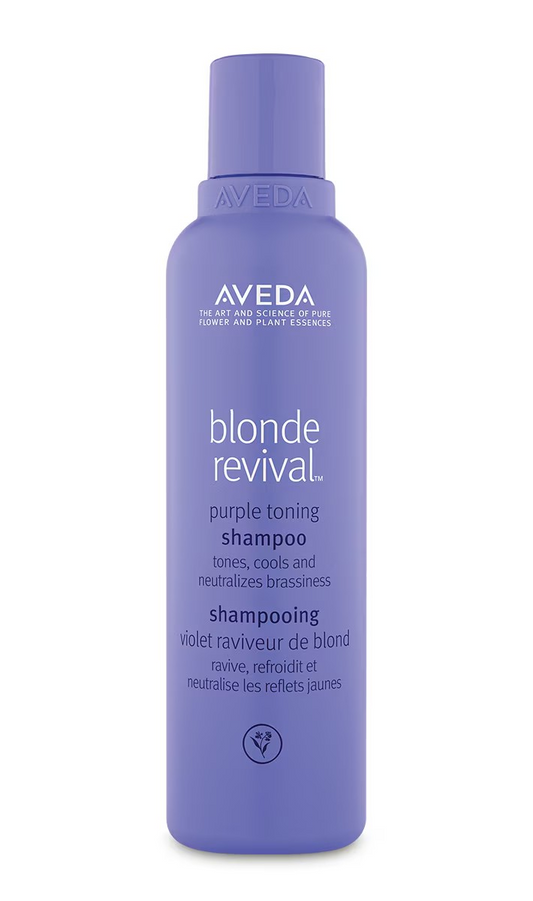 Aveda blonde revival purple toning shampoo