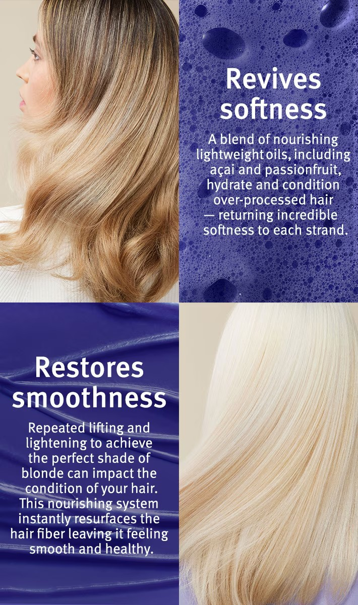 Aveda blonde revival purple toning shampoo