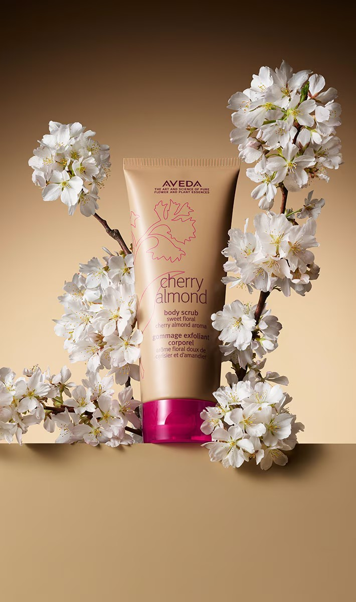 Aveda cherry almond body scrub