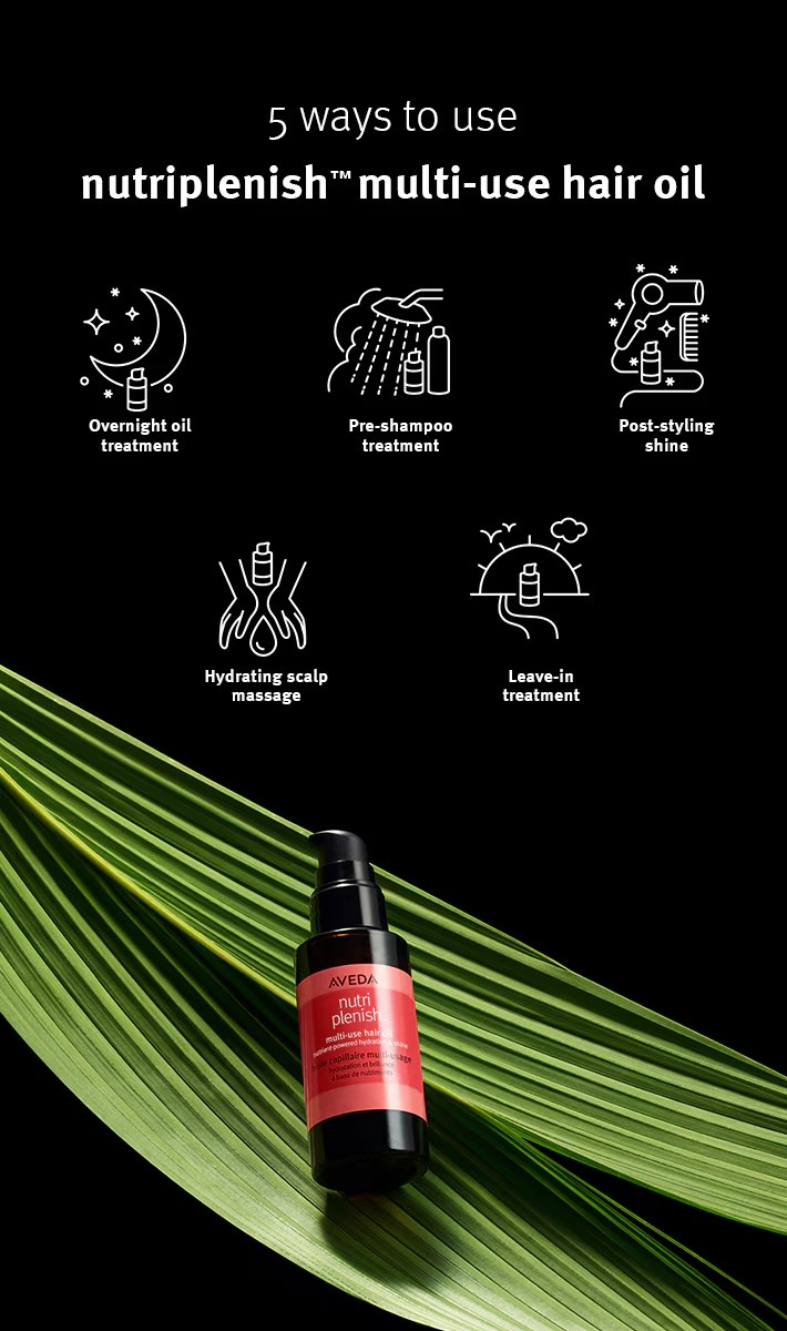 Aveda nutriplenish™ multi-use hair oil