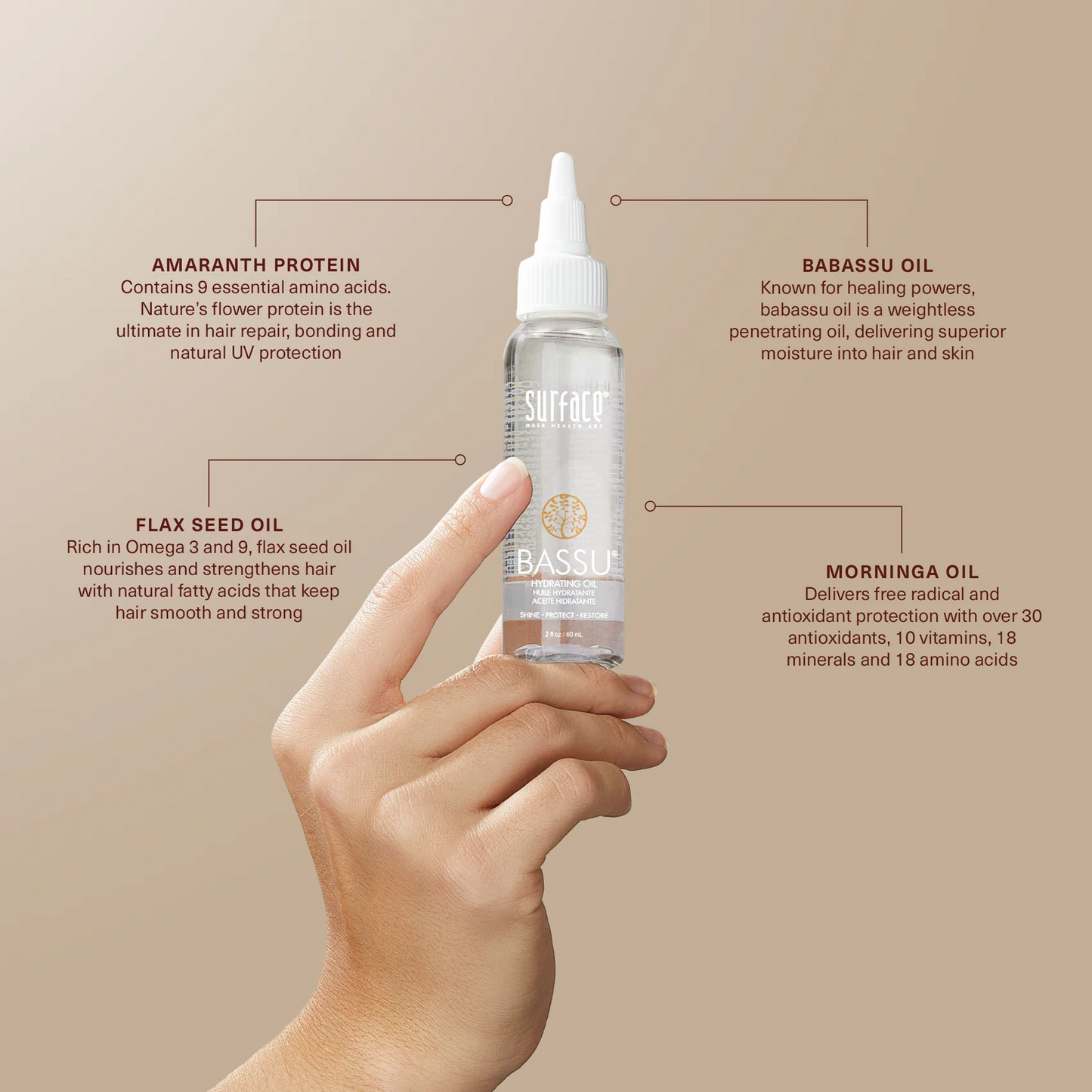 Surface Bassu Hydrating Oil