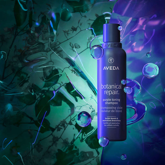 Aveda: botanical repair purple toning shampoo