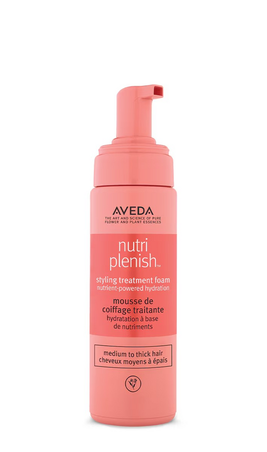Aveda Nutriplenish styling treatment foam